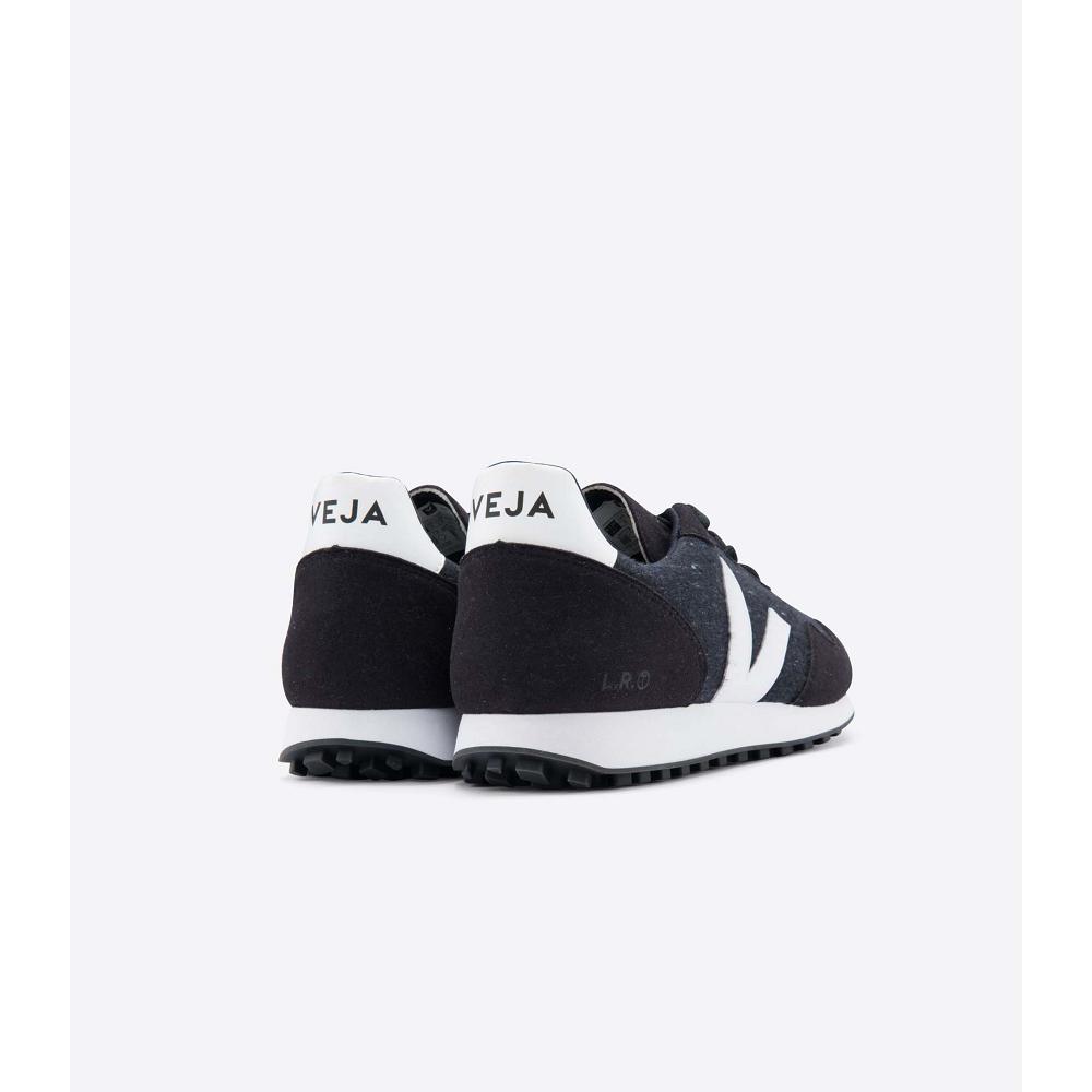 Veja SDU REC FLANNEL Men's Running Shoes Black | NZ 171BEX